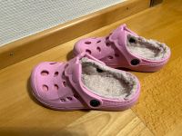 Clogs Badeschuhe Hausschuhe, rosa mit Fell, Gr. 29 Baden-Württemberg - Wehr Vorschau