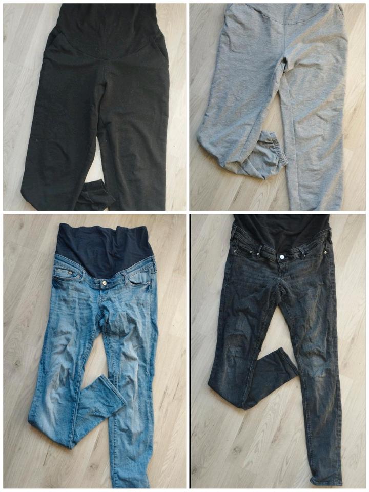 Umstandshosen Jeans Jogginghosen Schwangerschaft 38/M H&M in Borkum