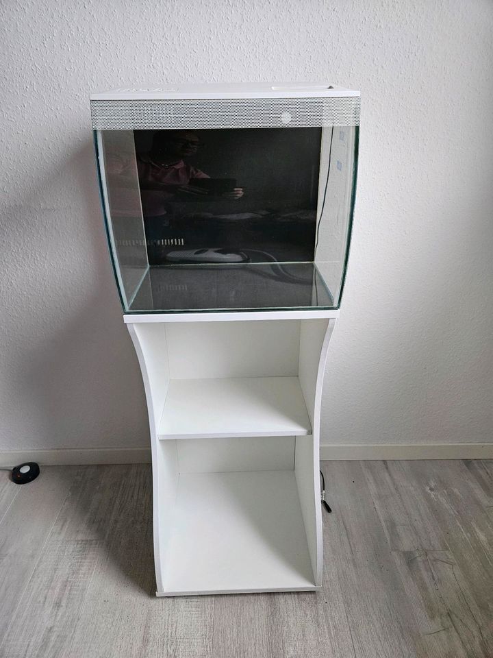 Aqarium Fluval Flex 57 L mit Unterschrank und viel Zubehör in Marl