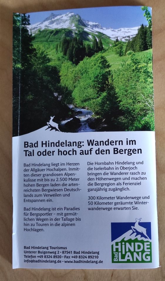 Wanderführer - Meine Touren - Bad Hindelang Tourismus in Nettetal