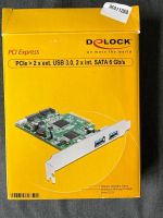 Schnittstellenkarte DeLock 89359 2 Port USB 3.2 Gen 1 SATA PCIe Brandenburg - Luckenwalde Vorschau