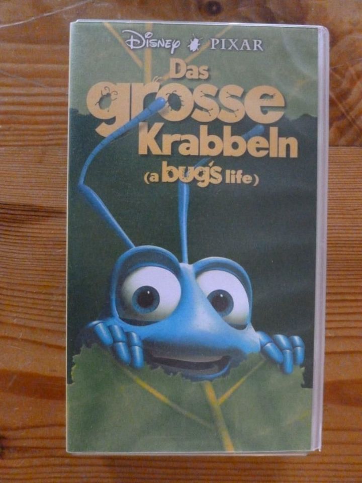 Disney PIXAR Das grosse Krabbeln VHS in Kappel-Grafenhausen