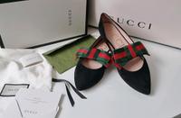 Original Gucci Pumps Loafers aus Wildleder mit Schleife 40 Niedersachsen - Oldenburg Vorschau