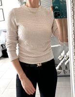 Waffle, Riffel, Top Shirt, Langarm, XS/34, Creme/Beige, Hessen - Rüsselsheim Vorschau