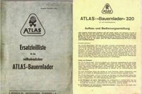 Atlas AL320 Bedienungsanleitung / Ersatzteilliste Bauernlader Sachsen - Klingenberg (Sachsen) Vorschau