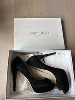 Jimmy Choo Peeptoes 247 Dahlia Sue Black Gr.40 Bayern - Regensburg Vorschau