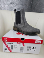Damen Rieker Winter Stiefeletten gefüttert Gr.37 - Grau NEU/OVP Hessen - Schrecksbach Vorschau