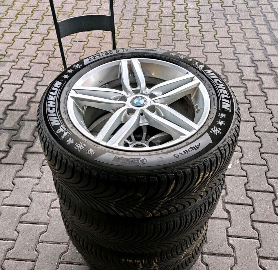 ✓ BMW X1 F48 X2 F39 WINTERREIFEN ALUFELGEN 225/55 R17 WINTERRÄDER in Herten