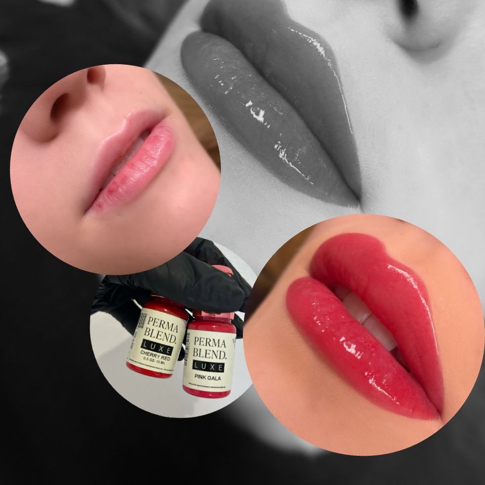 Permanent Make-Up | Aquarell Lips und Powder Brows in Willich