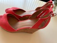Sandalen Wedges H&M Neon Rosa Gr.41 Hessen - Rüsselsheim Vorschau