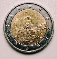 2 Euro Münze 5 Stück Komplet A.D.F.G.J Hessen - Eschwege Vorschau
