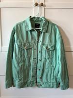 Hellgrüne Oversize Jeansjacke Nordrhein-Westfalen - Lage Vorschau
