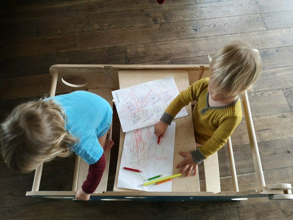 Leea's Lernturm, Multifunktionsturm,Montessori tower, Rutsche,neu in Neustadt an der Aisch