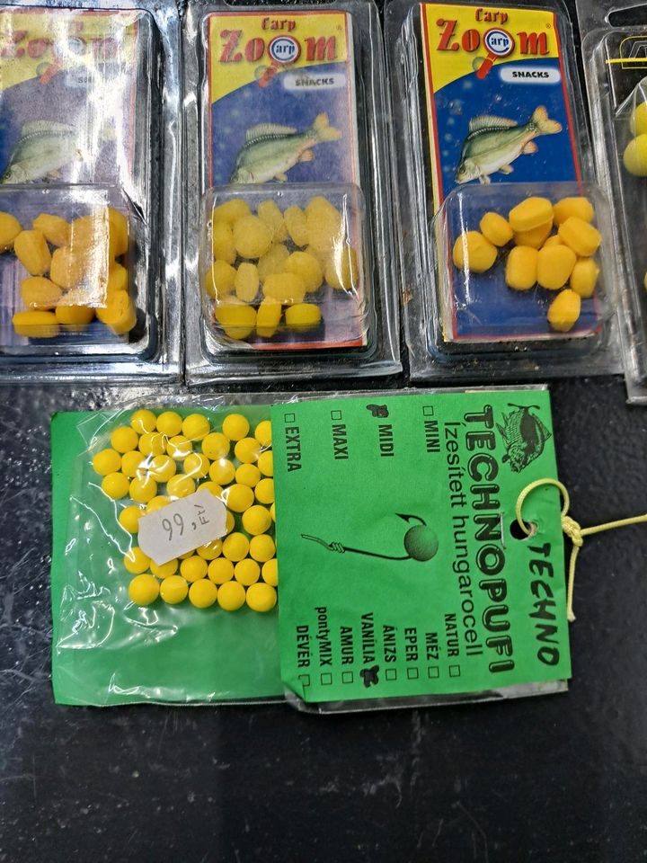 6-tlg. Set Fakebaits in Gelb Maisfarben Carp Zoom Angeln Karpfen in Bad Bentheim