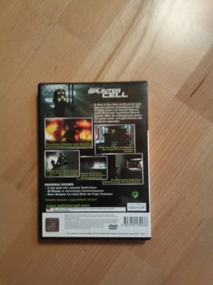 PS 2 Spiel: Tom Clancy's Splinter Cell in Hamburg