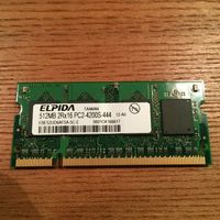 Elpida 512 MB DDR2 RAM 200-pin SO-DIMM 2Rx16 PC2 4200S 533Mhz Frankfurt am Main - Nordend Vorschau