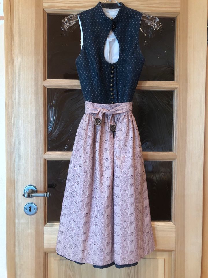 Dirndl wenger Gr. 34 blau in Stephanskirchen