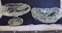 2 dekorative Glasschalen/ Christrosen-Motiv Pralinen Kekse je 5€ Nordrhein-Westfalen - Fröndenberg (Ruhr) Vorschau