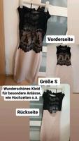 Kleid mit schwarzer Spitze Baden-Württemberg - Schwieberdingen Vorschau