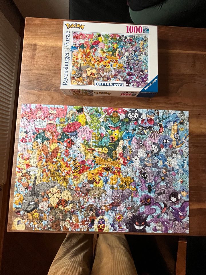 1000 Teile Pokémon Puzzle in München