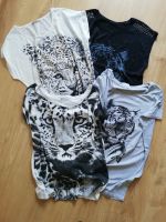 Damen-Shirts kurzarm Raubtierprint Größe M Orsay u.andere Nordrhein-Westfalen - Leverkusen Vorschau