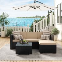 Gartenmöbel Balkonmöbel Polyrattan Lounge-Set Sitzgruppe Sofa Hessen - Weilburg Vorschau