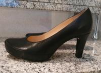 Unisa Damen Pumps schwarz Plateau Gr. 38 LEDER High Heels Baden-Württemberg - Aalen Vorschau