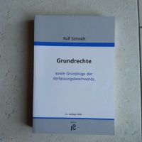 Grundrechte Verfassungsbeschwerde, Rolf Schmidt Jura Studium Nordrhein-Westfalen - Zülpich Vorschau