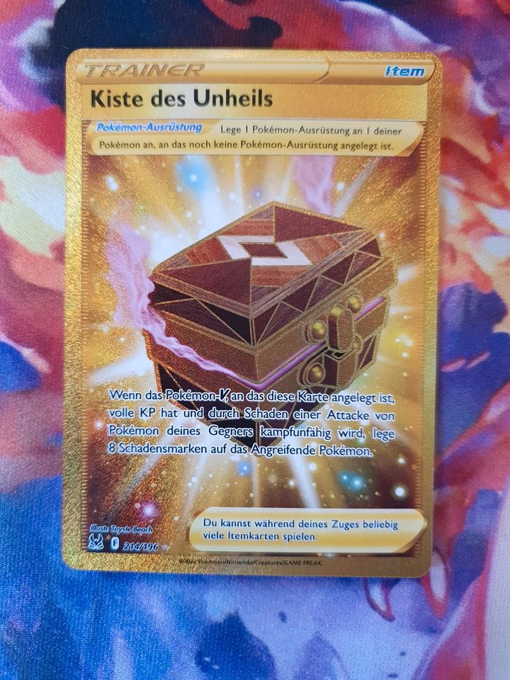 Pokemon TCG Karten Sammlung Verlorener Ursprung Giratina Pikachu in Bönen