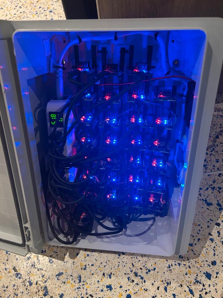 ESP32 Cluster - Nerdminer - Nerd-Projekt in Braunschweig