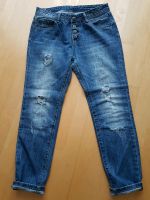 Jeans Boyfriend Used Look Größe XS/S Bayern - Leinburg Vorschau