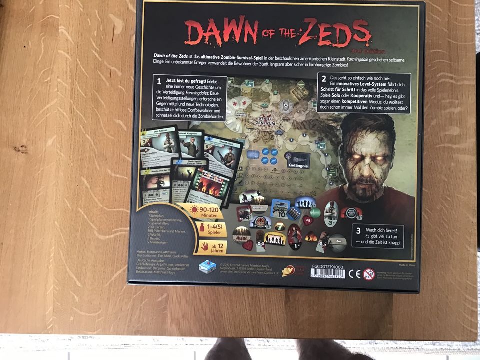 Dawn of the Zeds Brettspiel in Paderborn