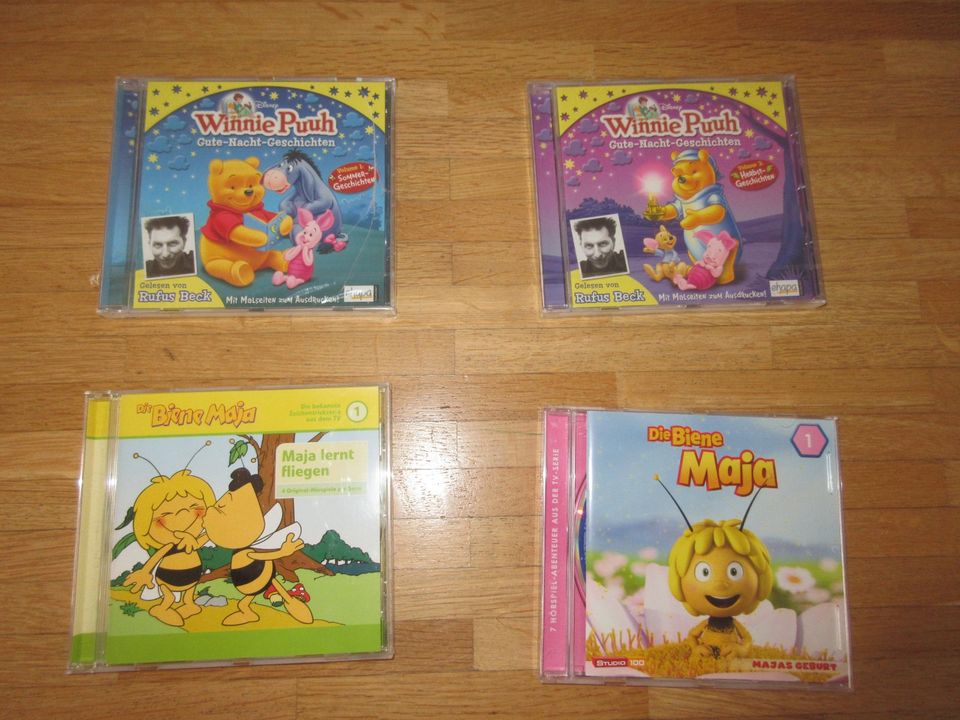 9-Tlg. Kinder CD, Winnie Puh, Kinderlieder, Yakari, Biene Maja in Köln