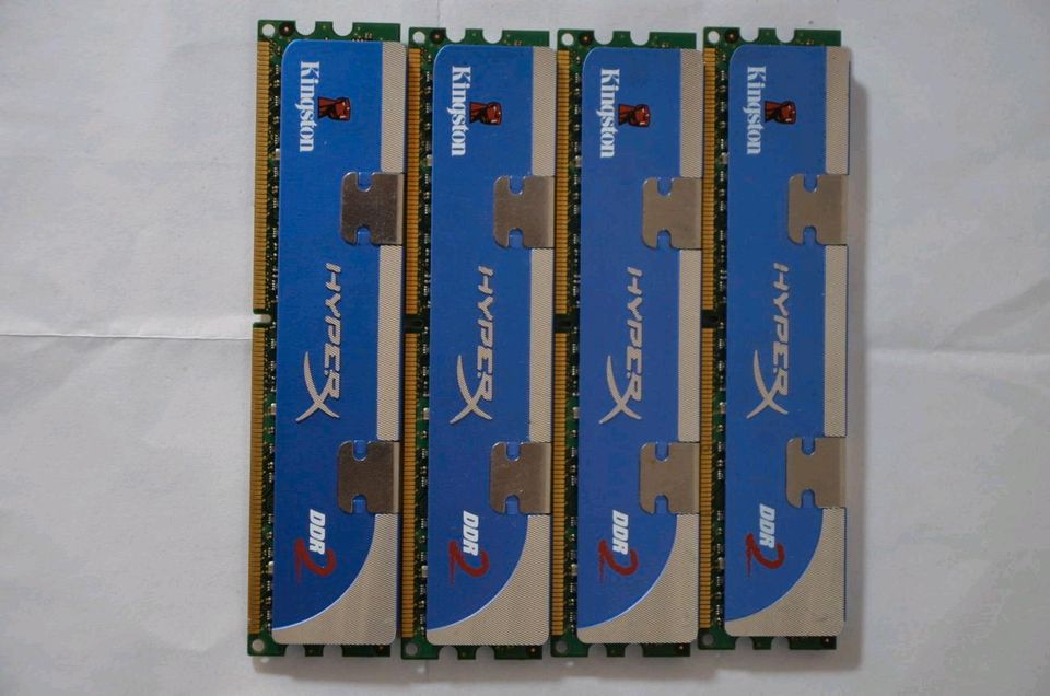 Asus P5QSE2 - Intel Xeon E5450 3GHz - 8GB HyperX DDR2 RAM in Düsseldorf