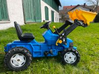 rolly toys Traktor, blau mit Frontlader Bayern - Vilsbiburg Vorschau