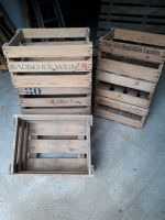 Holzkisten stabil gebr.für Deko,Regale,Pflanzkübel,Weinflaschen Baden-Württemberg - Herbolzheim Vorschau