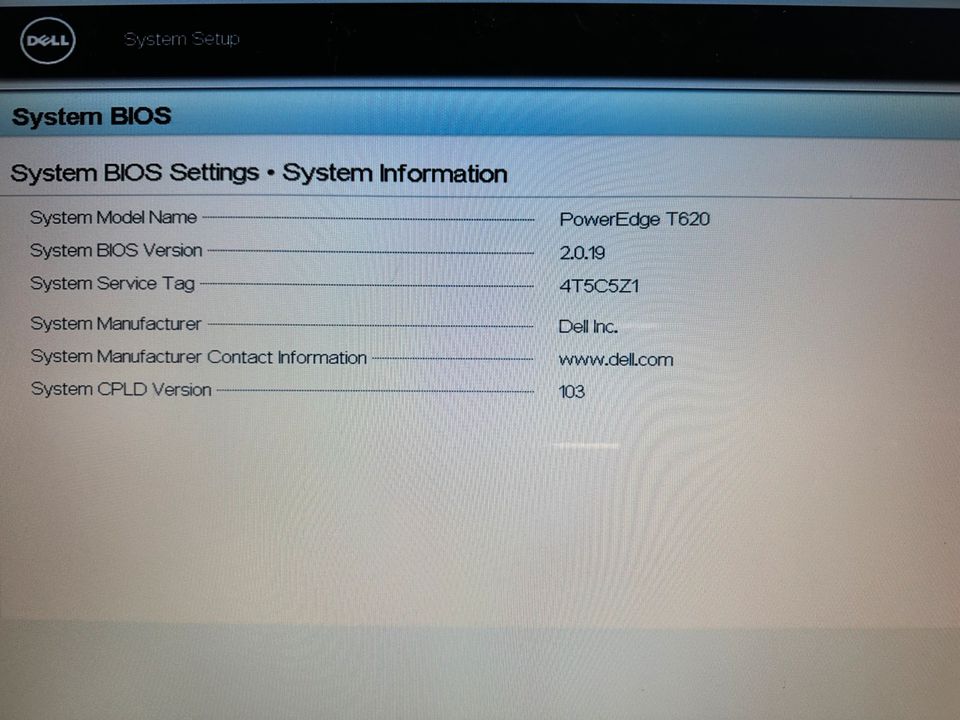 Dell PowerEdge T620 server in Winkelhaid