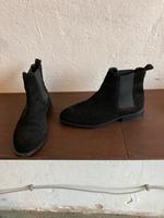 schwarze Kunstleder Stiefeletten Niedersachsen - Stelle Vorschau