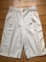 Vintage Bermuda Culotte Knickerbocker kurze Hose Shorts weiß gold Berlin - Reinickendorf Vorschau