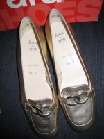 ARA - ECHT LEDER SCHUHE  Gr. 6,5 NEU GOLD Frankfurt am Main - Bockenheim Vorschau