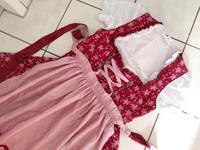 Dirndl von Heidi Klum Gr. 44 beere rosa Rosen neu wertig Ludwigsvorstadt-Isarvorstadt - Isarvorstadt Vorschau