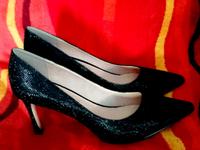 BUFFALO Schuhe Damen High Heels , 39, schwarz Glitzer. Hessen - Raunheim Vorschau