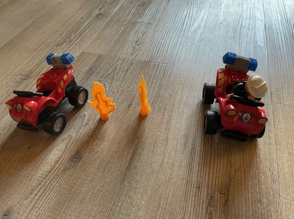Lego Duplo, Feuerwehr, 2x Quad, cool in Buxtehude