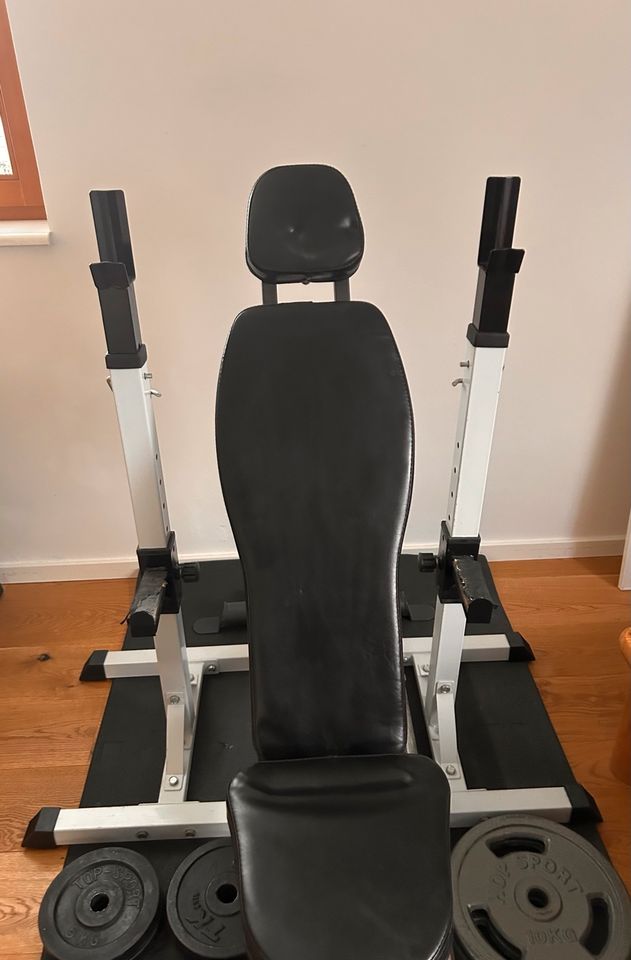 Hantelbank Gewichte Fitness 105 kg Home Gym Hanteln Kurzhantel KH in Berlin