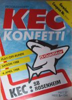 Kölner Haie Stadionheft Programm Kölner EC KEC Haie Reports Nordrhein-Westfalen - Soest Vorschau