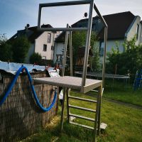 Sprungturm Leiter Pool Edelstahl 1,20 m Nordrhein-Westfalen - Erftstadt Vorschau