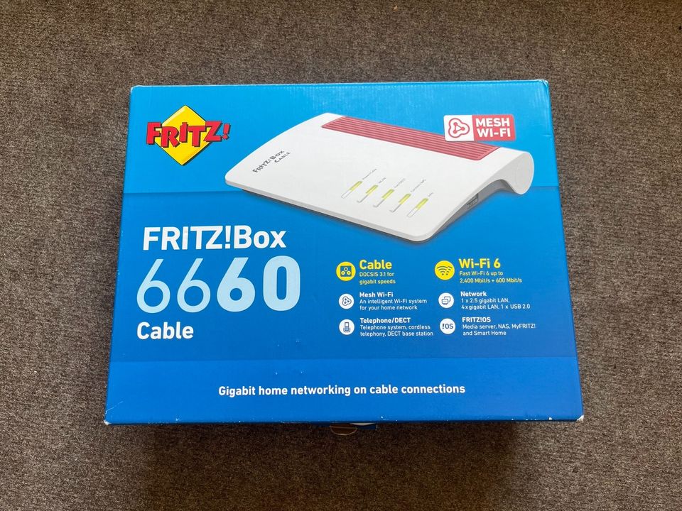 FRITZ Box 6660 Kabel in Koblenz