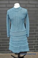 Damen Kleid Crochet Häkel Spitze Langarm Gr. S Voguecrafter Niedersachsen - Wolfsburg Vorschau