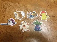 6 Pokemon Aufkleber Sticker neu Nordrhein-Westfalen - Remscheid Vorschau