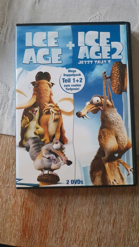 DVD Ice Age Teil 1 und 2 in Jessen (Elster)